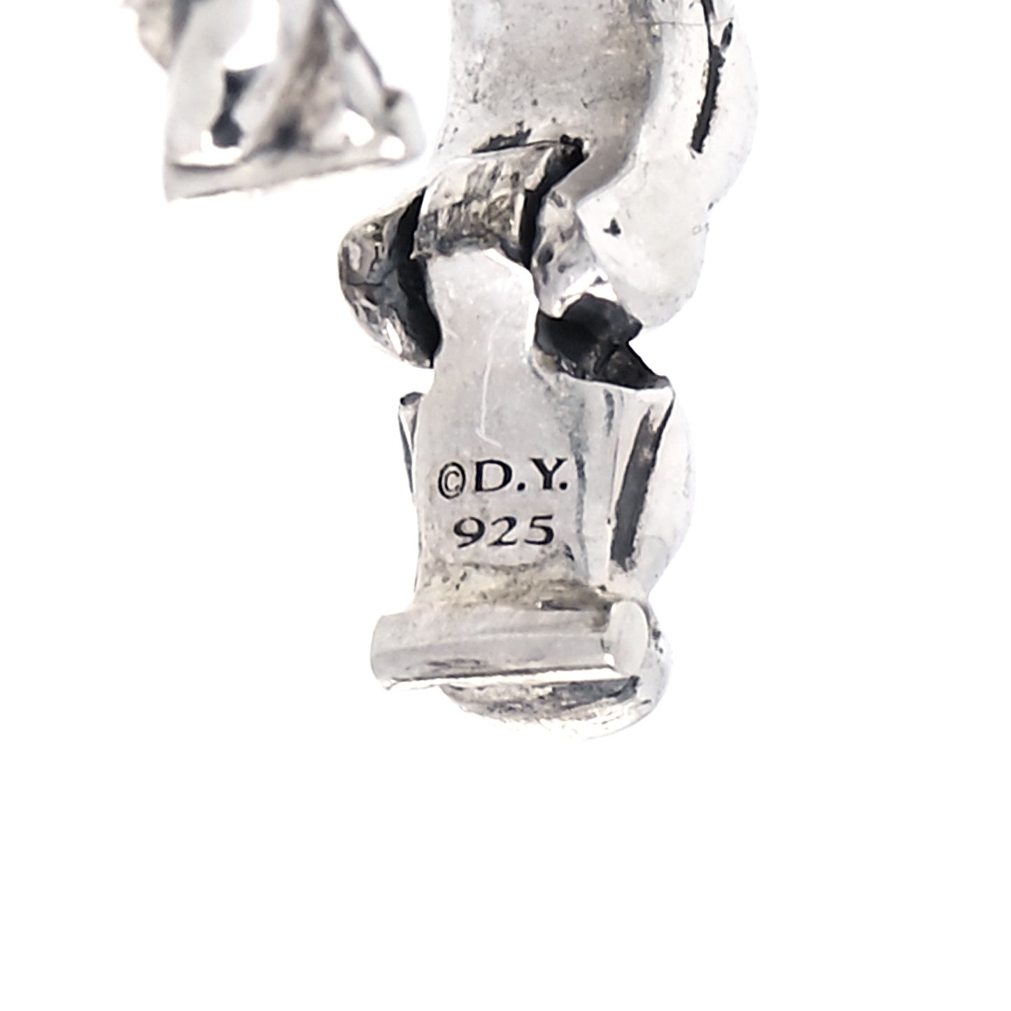 Sterling Silver Diamond Pave Heart Pendant