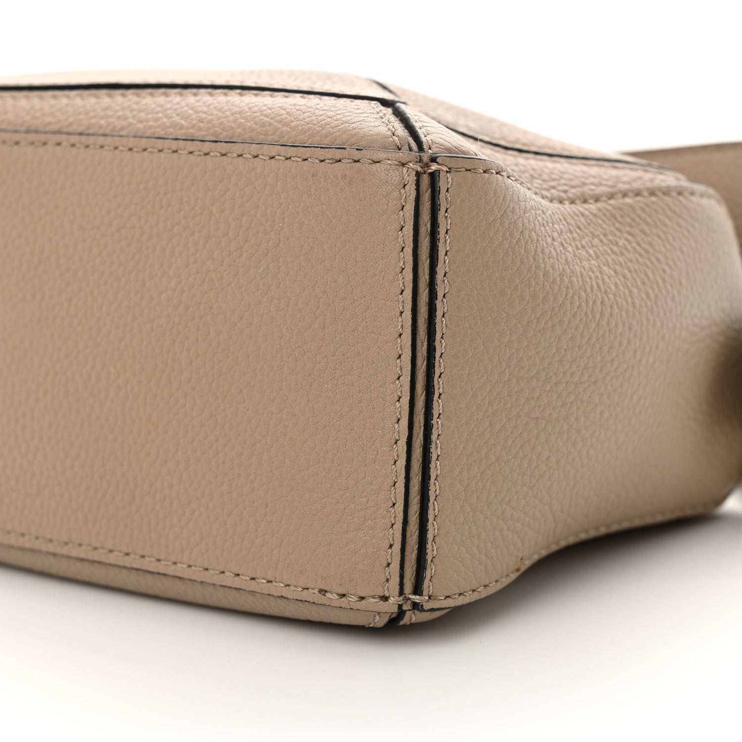 Loewe Grained Calfskin Mini Puzzle Bag Sand 10 of 13