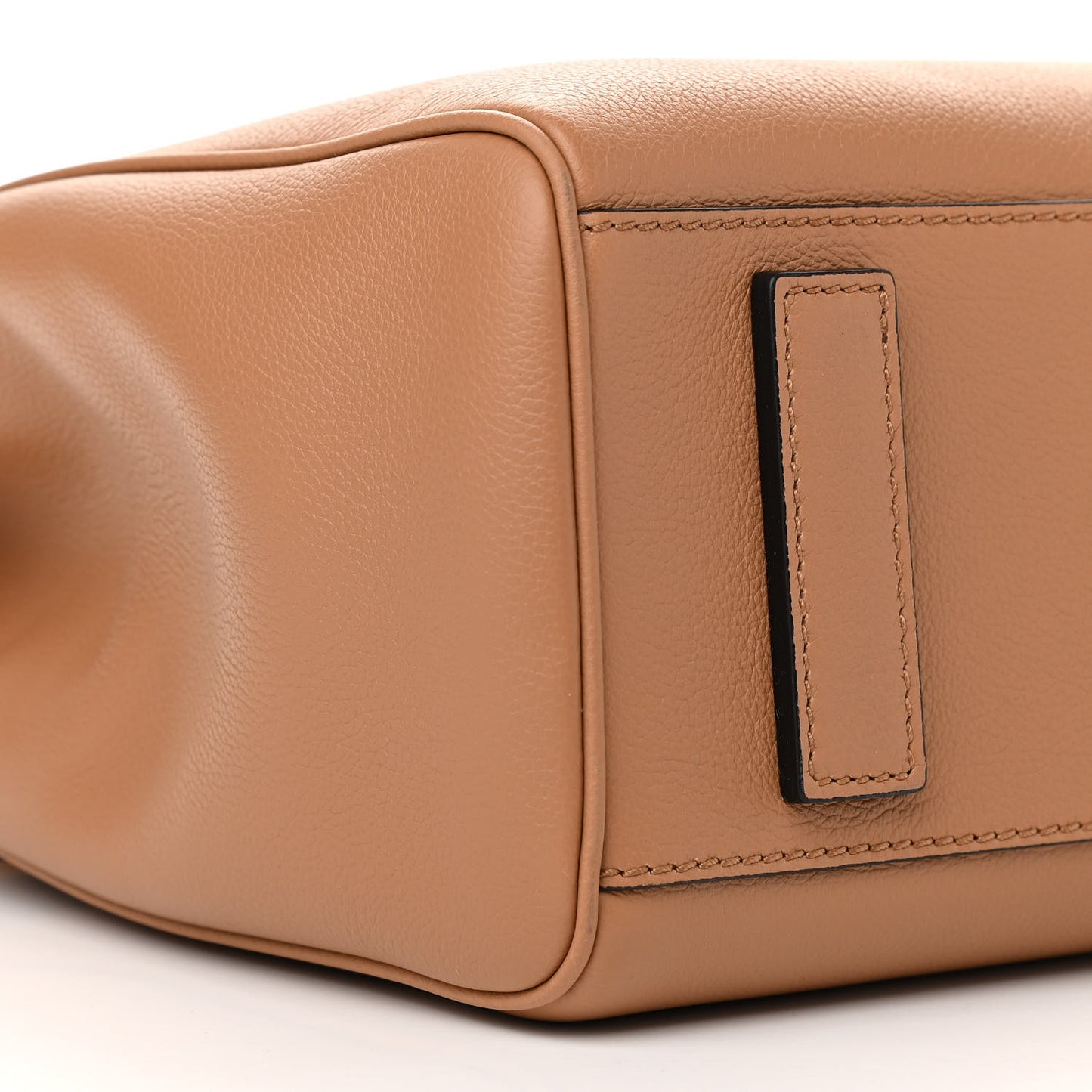 Grained Calfskin La Medusa Tote Brown