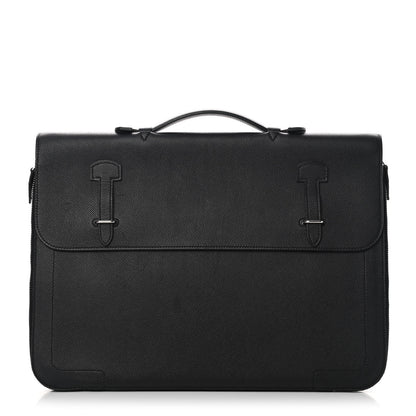 Hermes Epsom Serviette 57 Briefcase Black 1 of 10