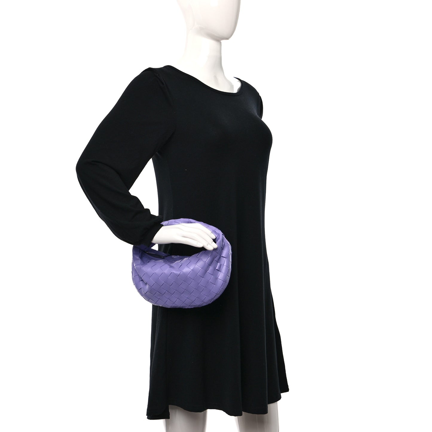 Nappa Intrecciato Mini Jodie Wisteria
