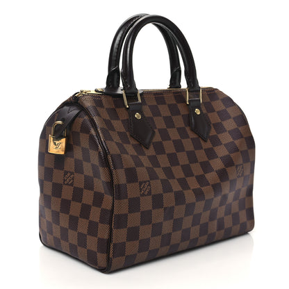 Louis Vuitton Damier Ebene Speedy 25 3 of 10