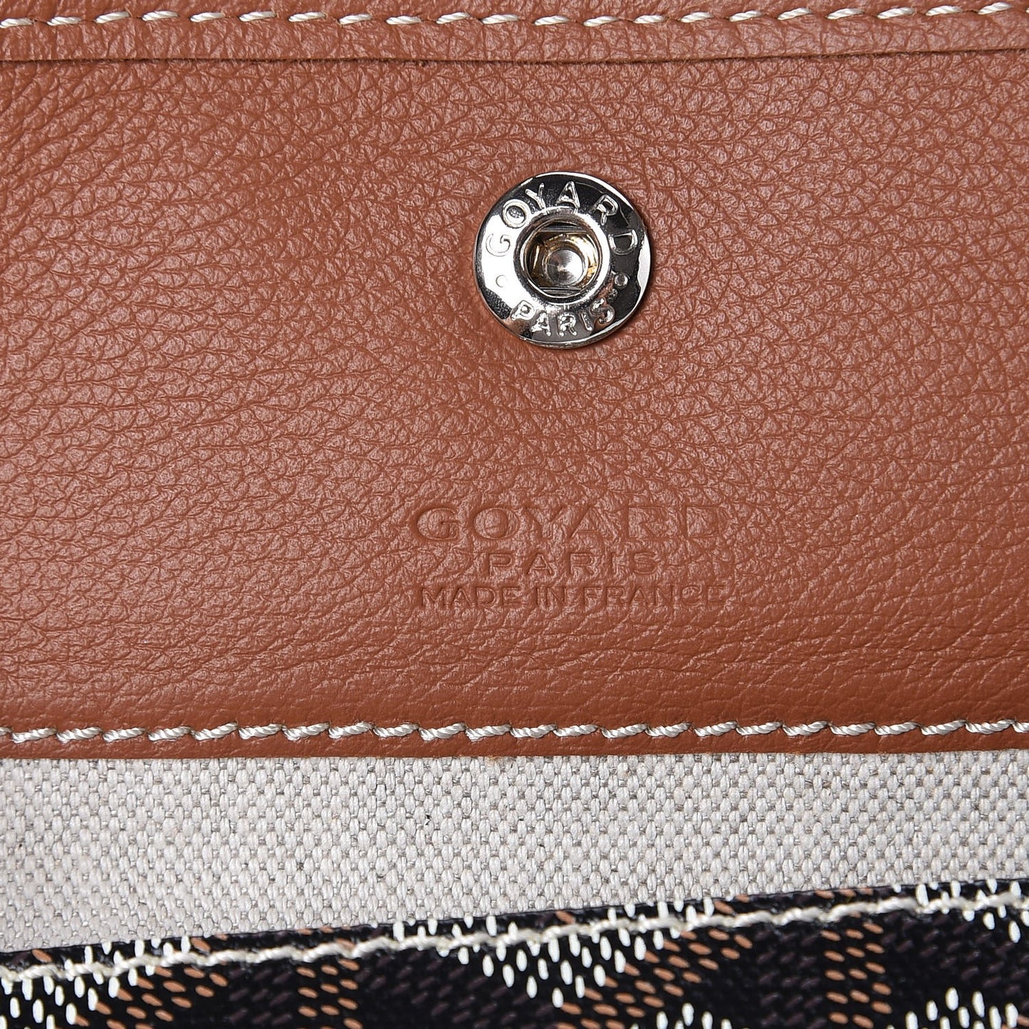Goyardine Saint Louis GM Black Gold