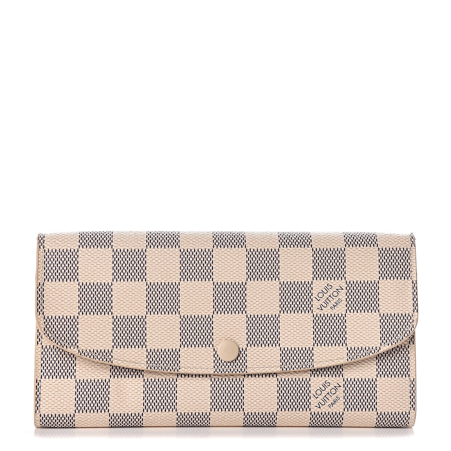 Louis Vuitton Damier Azur Emilie Wallet 1 of 8