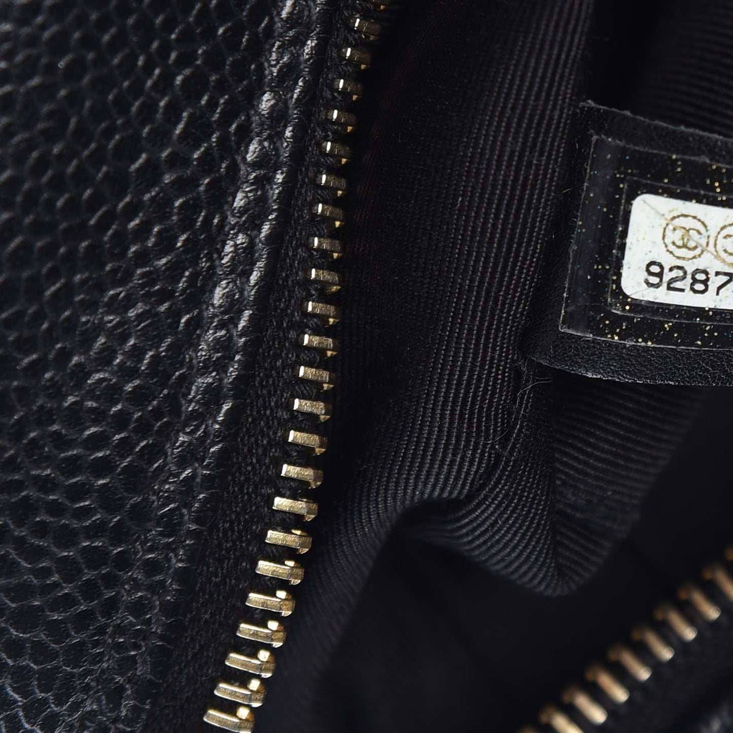 Caviar Quilted Petit Timeless Tote PTT Black