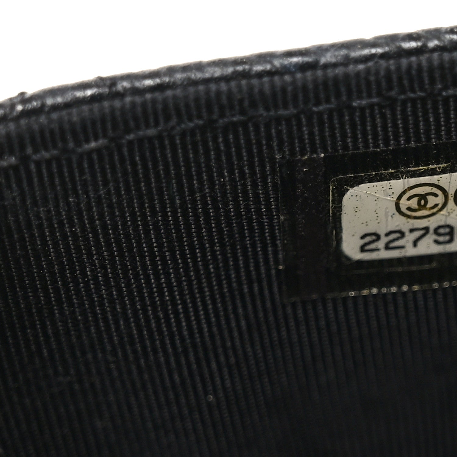 Chanel Caviar Quilted Flap Card Holder Black 8 of 8