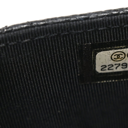 Chanel Caviar Quilted Flap Card Holder Black 8 of 8