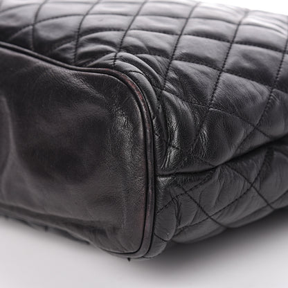 Chanel Lambskin Quilted Shoulder Bag Black 19 of 21