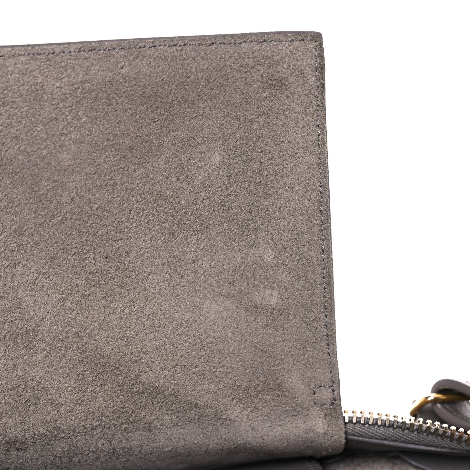 Saint Laurent Smooth Calfskin Small Cabas Monogram Fog 10 of 21