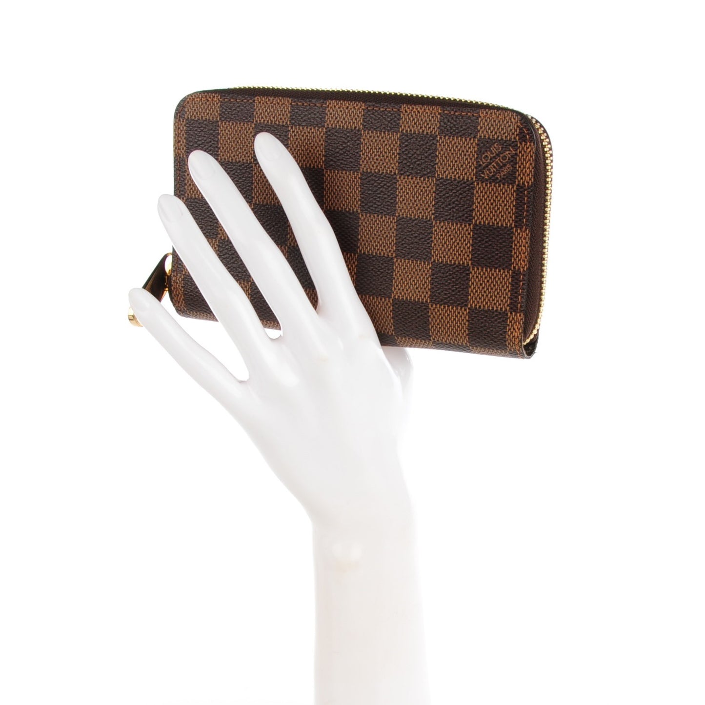 Damier Ebene Zippy Compact Wallet
