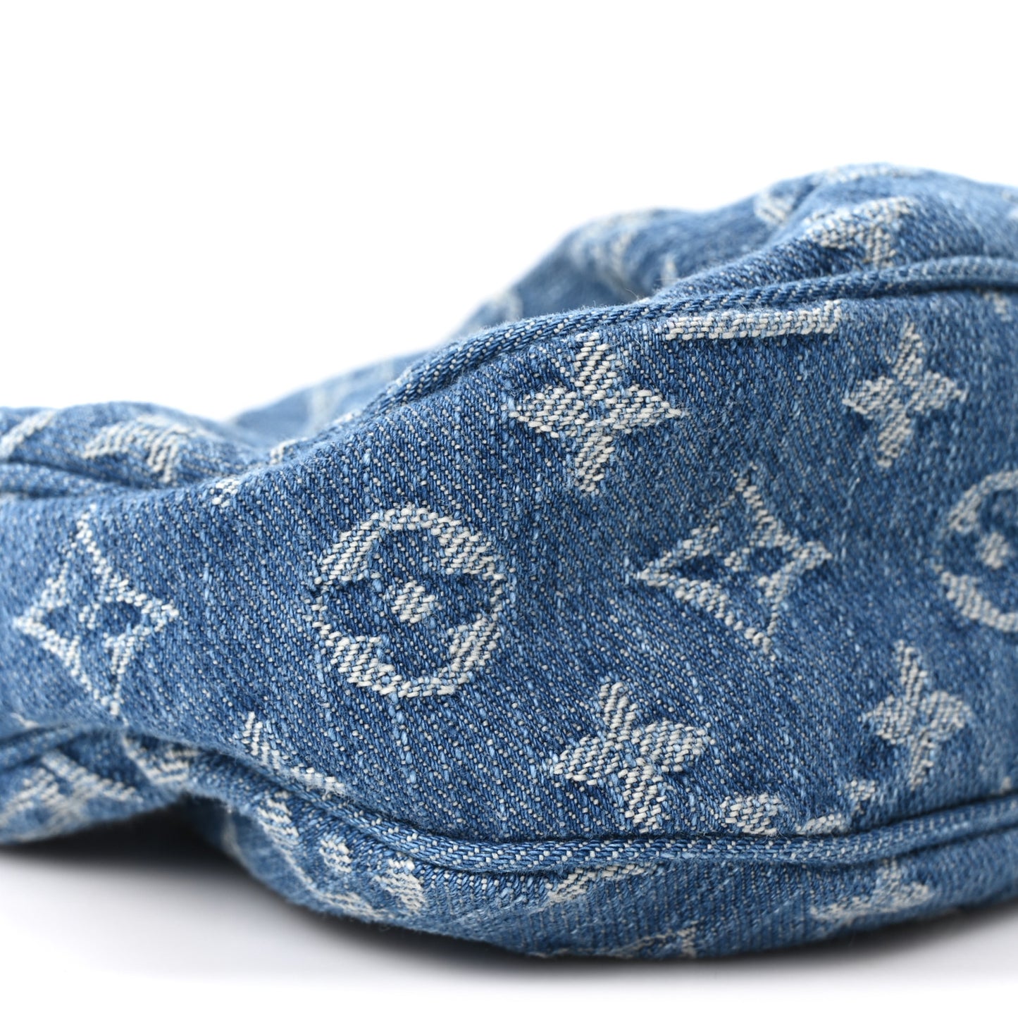 Monogram Denim Pochette Valley Blue