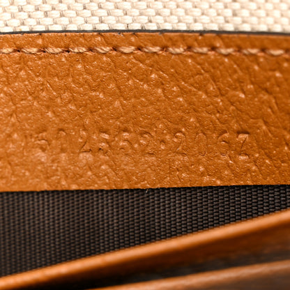 Gucci X DISNEY Mini Vintage GG Supreme Monogram Mickey Mouse Documents Holder Beige Vintage Sun Oil 6 of 10