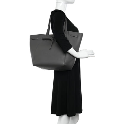 Celine Soft Grained Calfskin Small Belt Cabas Phantom Taupe 2 of 10