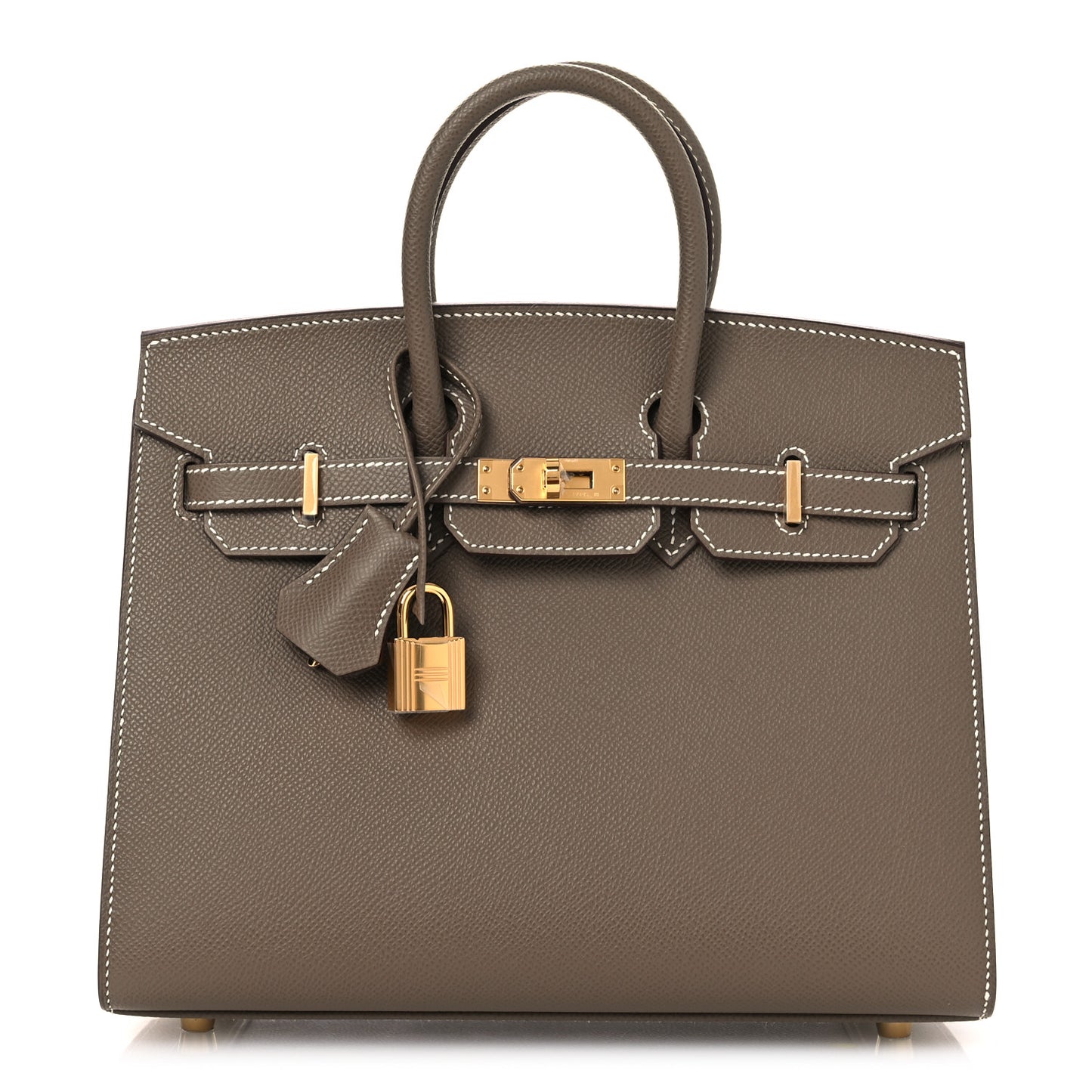 Epsom Birkin Sellier 25 Etoupe