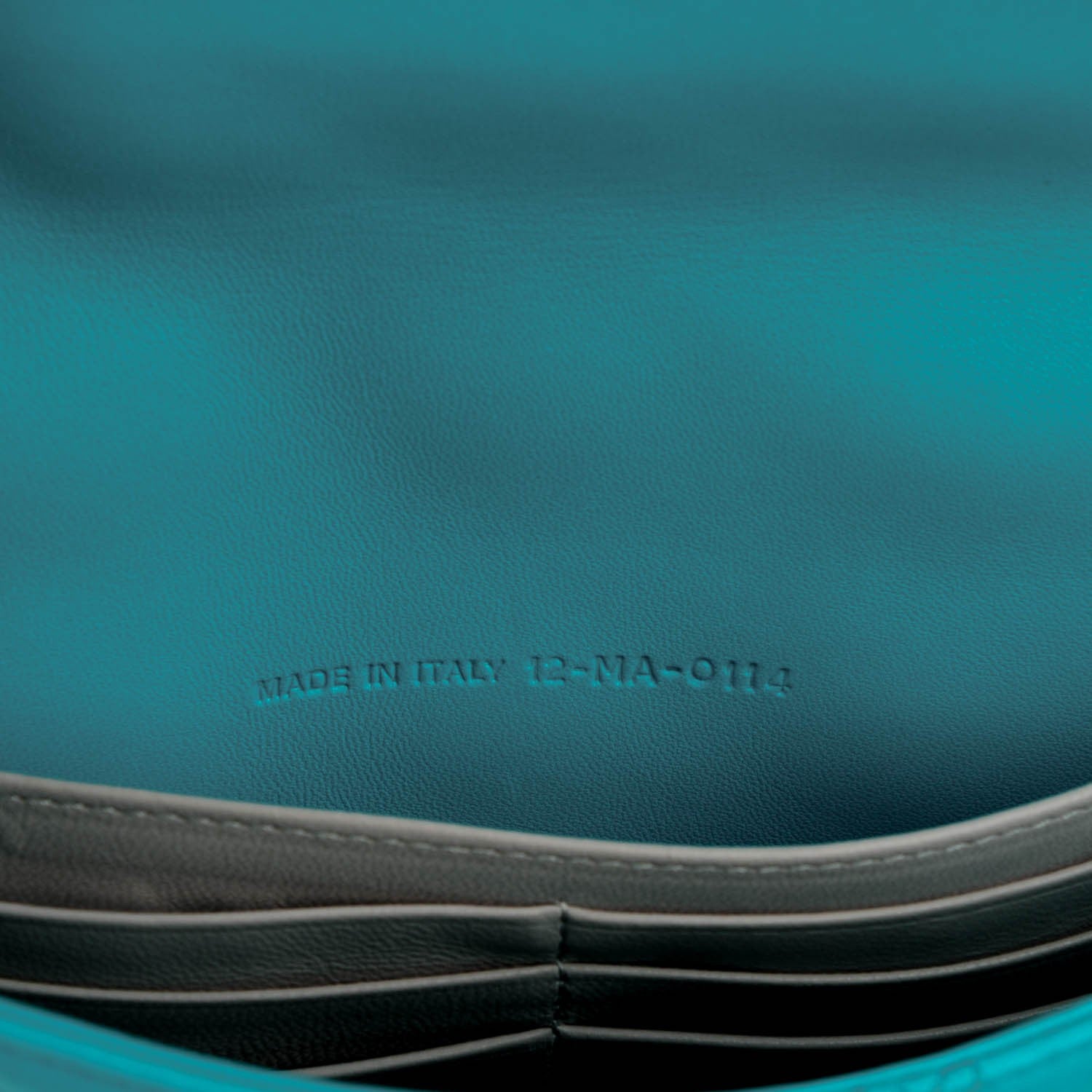 Christian Dior Lambskin Cannage Miss Dior Promenade Pouch Turquoise 7 of 7
