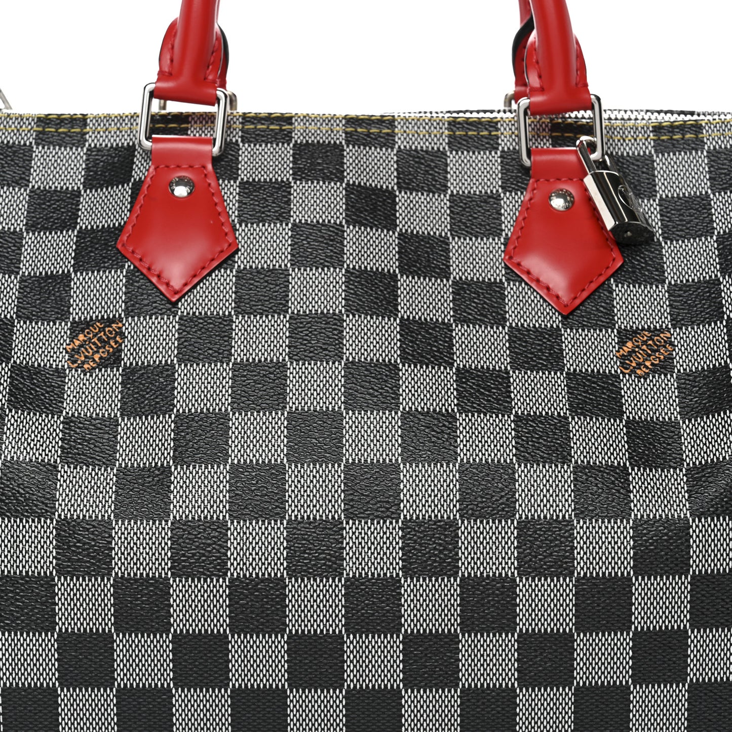 Damier Speedy Bandouliere 30 Black White