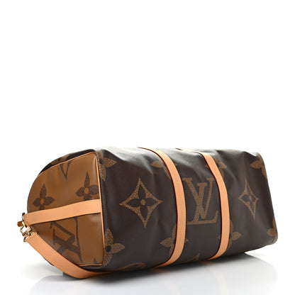 Louis Vuitton Reverse Monogram Giant Keepall Bandouliere 50 4 of 9