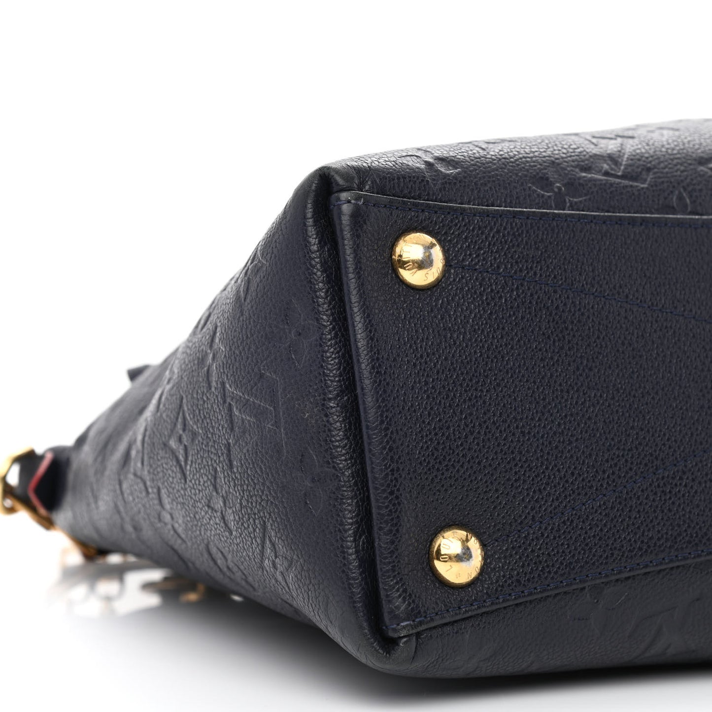 Empreinte V Tote MM Marine Rouge