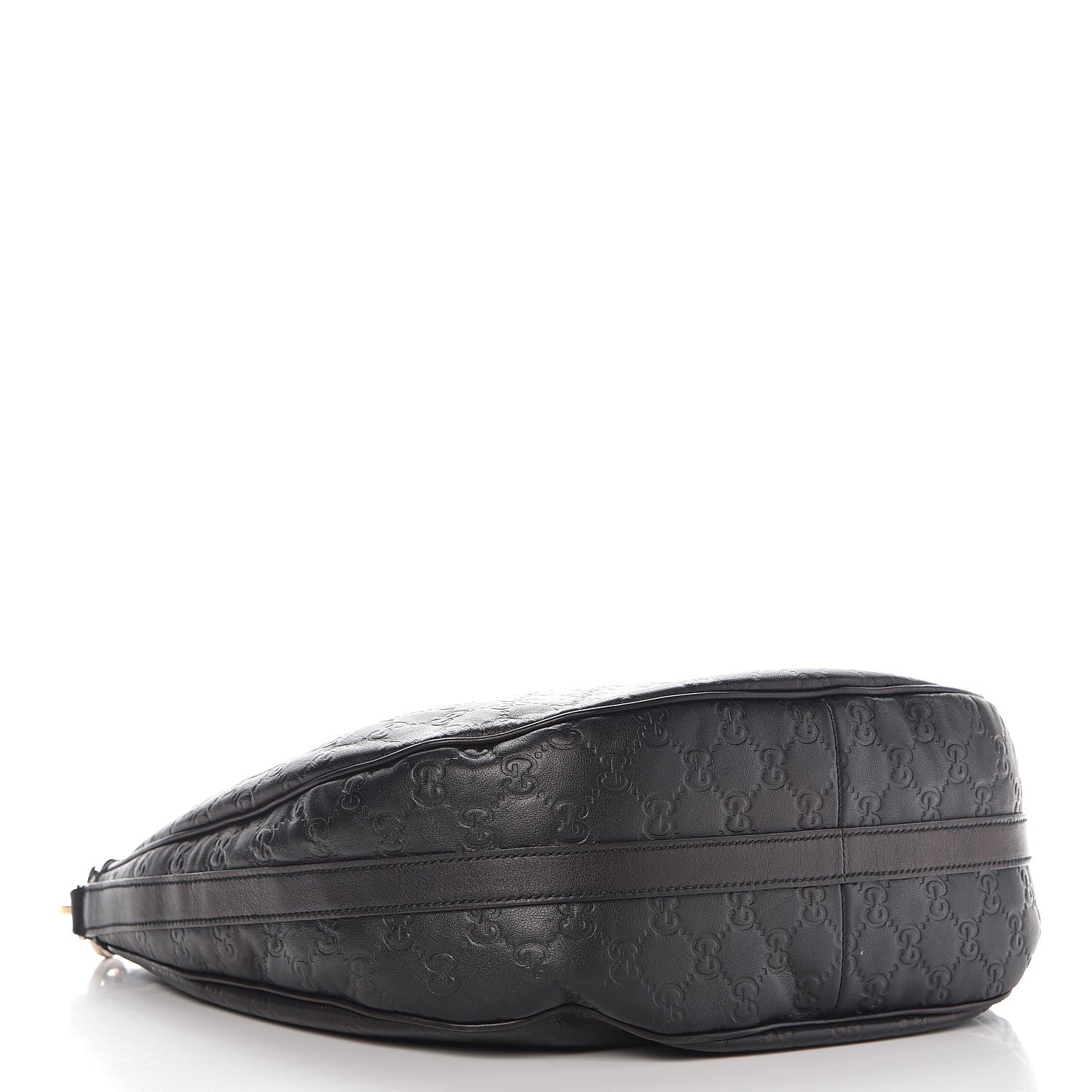 Gucci Guccissima Medium GG Twins Hobo Black 4 of 10