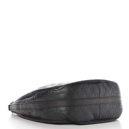 Gucci Guccissima Medium GG Twins Hobo Black 4 of 10