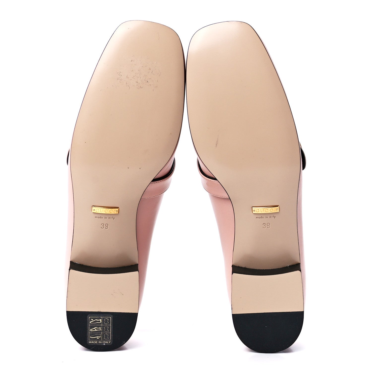 Gucci Malaga Kid Womens GG Marmont Loafers 39 Perfect Pink 5 of 9