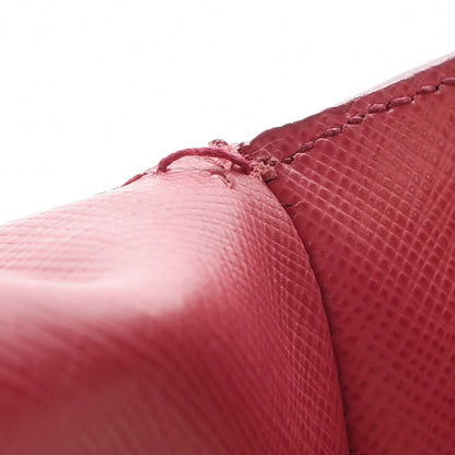 Prada Saffiano Large Top Handle Open Tote Peonia 14 of 14