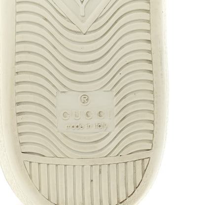 Gucci Calfskin Web Heart Embroidered Womens Ace Sneakers 38 White 9 of 12