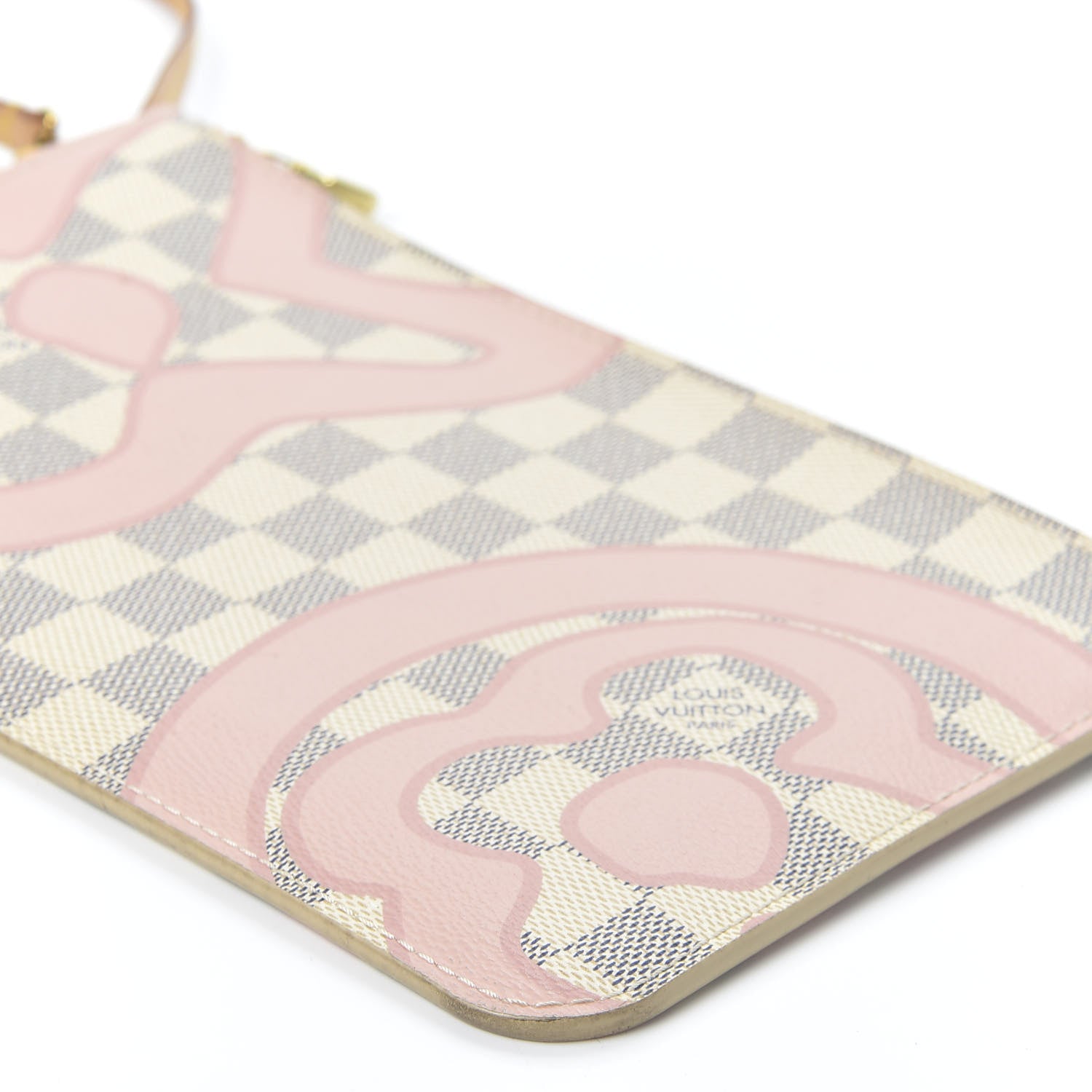Louis Vuitton Damier Azur Tahitienne Neverfull MM GM Pochette 6 of 9