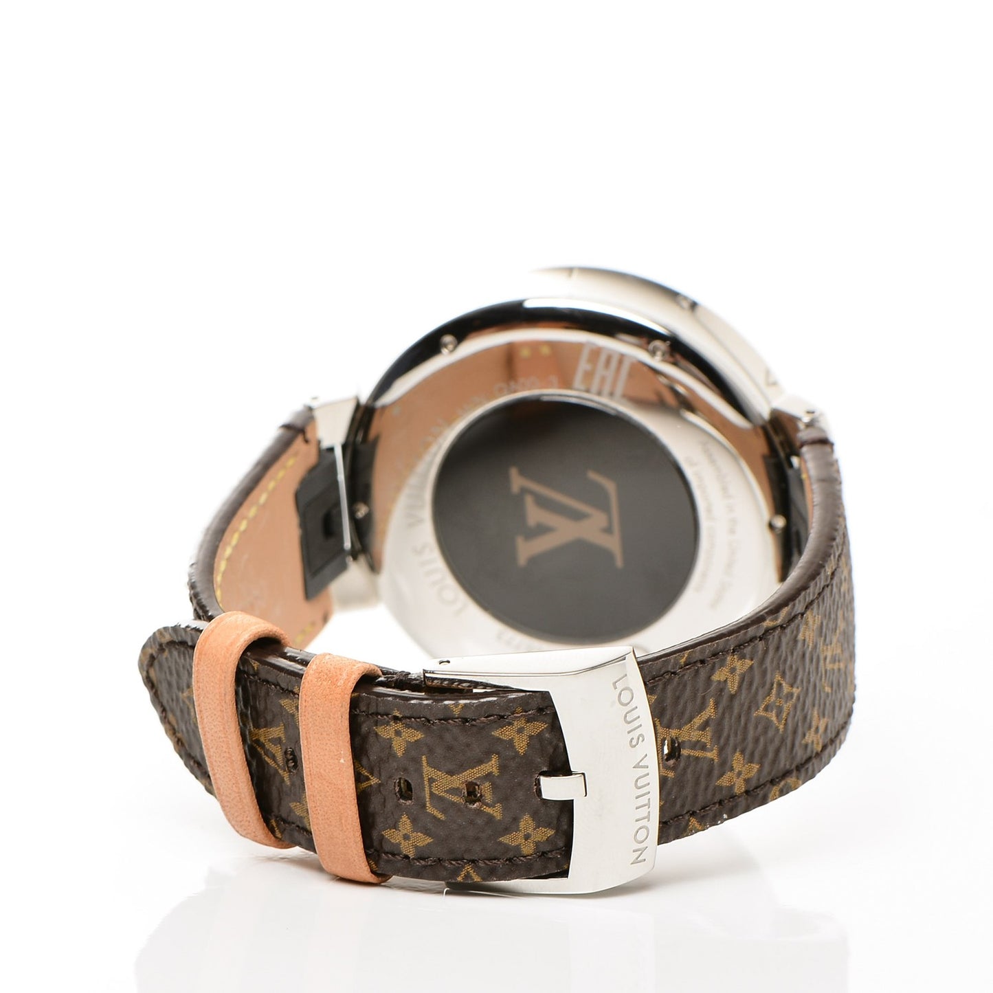 Stainless Steel Monogram Tambour Horizon 42mm Smartwatch