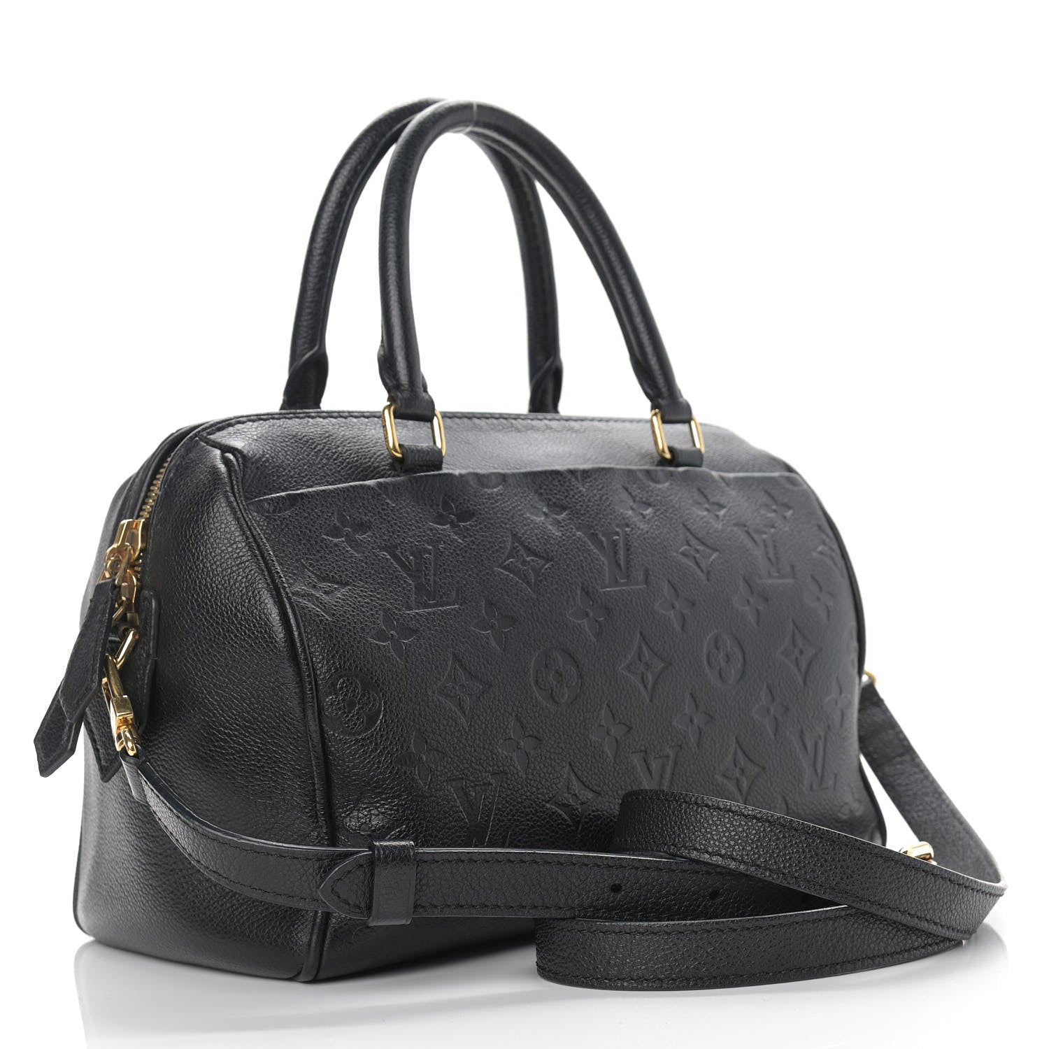 Louis Vuitton Empreinte Speedy Bandouliere 25 NM Black 3 of 12