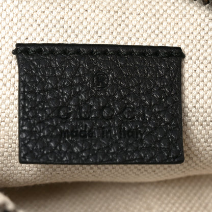 Gucci Grained Calfskin Small Logo Belt Bag Black 6 of 10