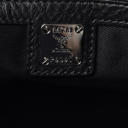 MCM Calfskin Ottomar Large Klara Hobo Black 7 of 12