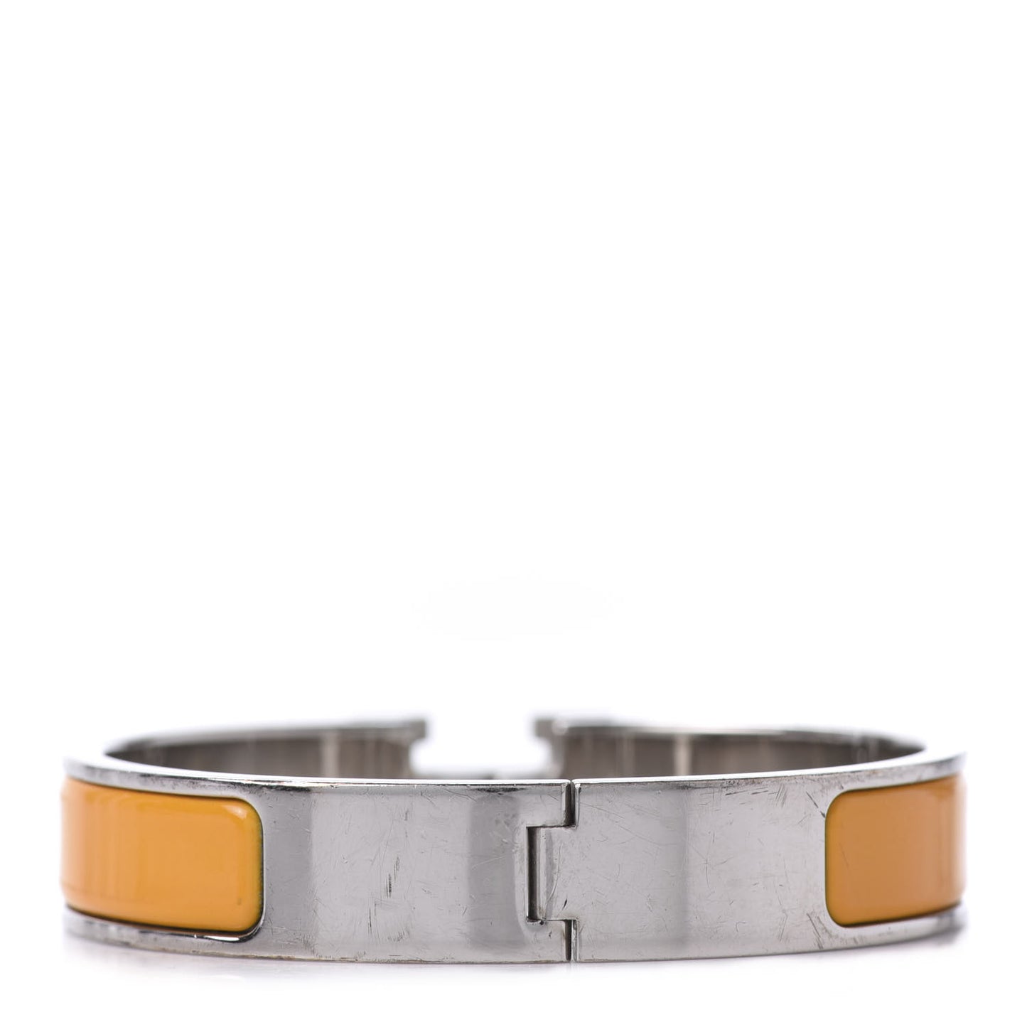 Enamel Narrow Clic Clac H Bracelet PM Mimosa