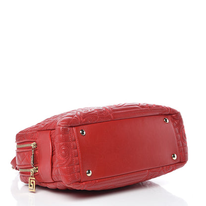 Versace Barocco Quilted Nappa Vanitas Demetra Bag Red 6 of 28