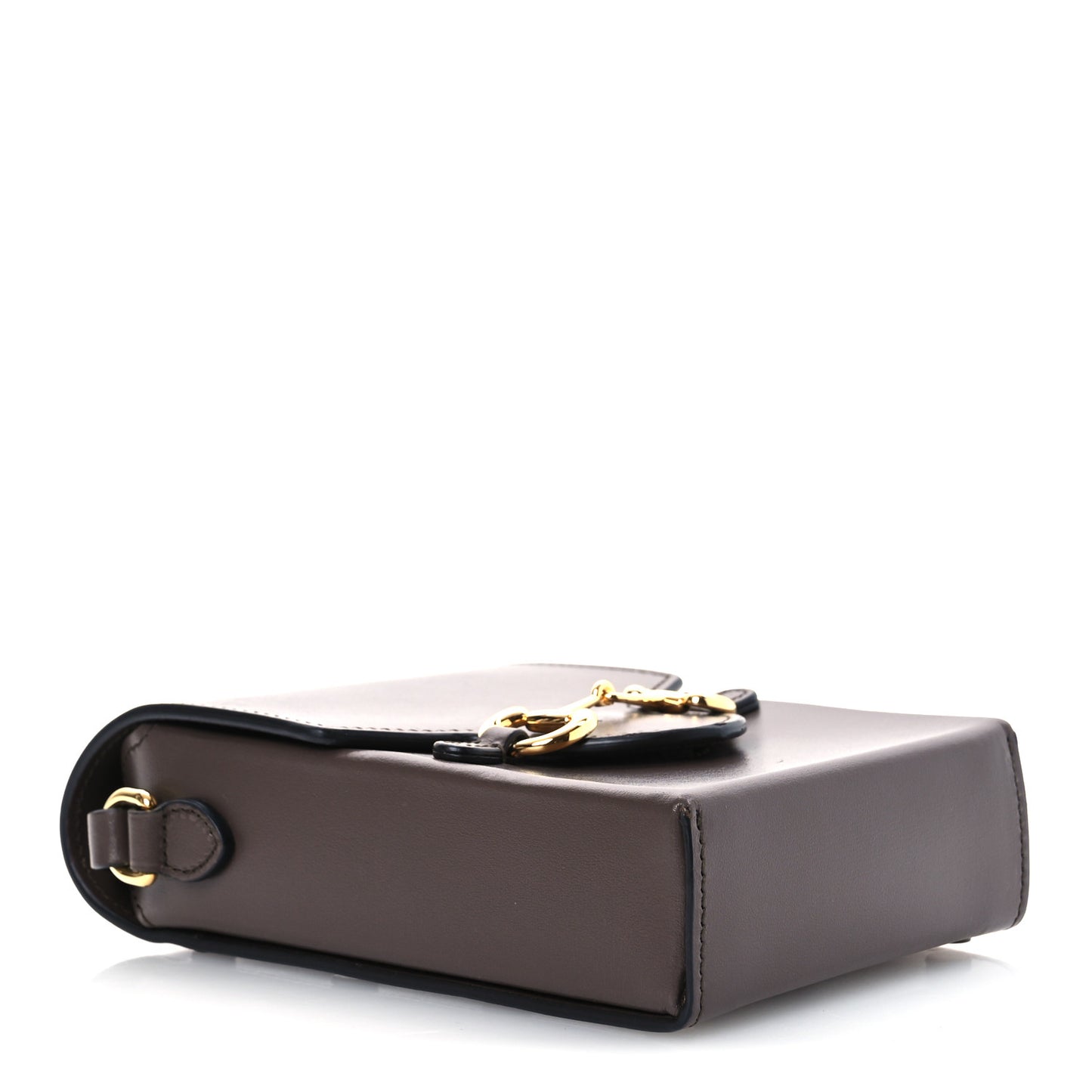 Boarded Plutone Calfskin Mini Horsebit 1955 Crossbody Bag New Acero