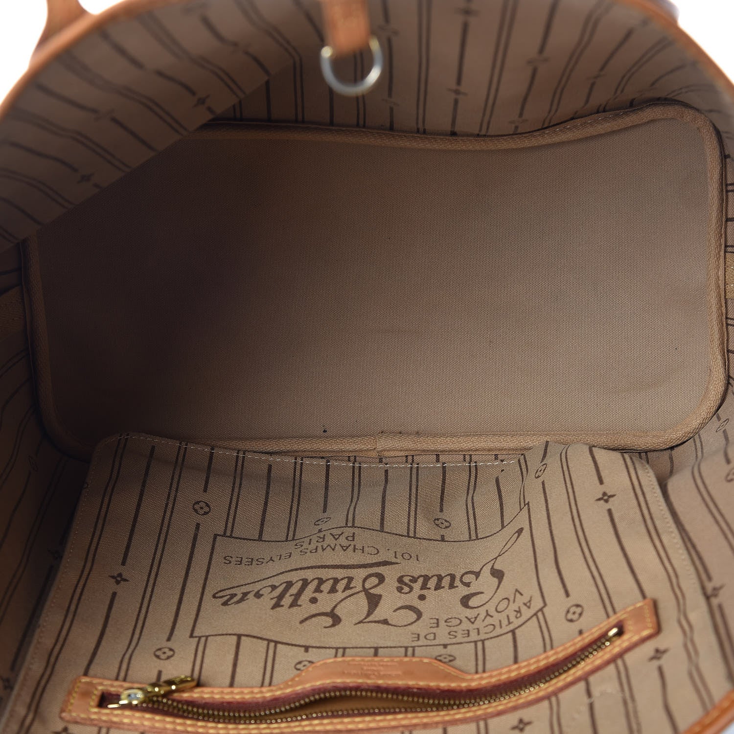 Louis Vuitton Monogram Neverfull MM 7 of 15