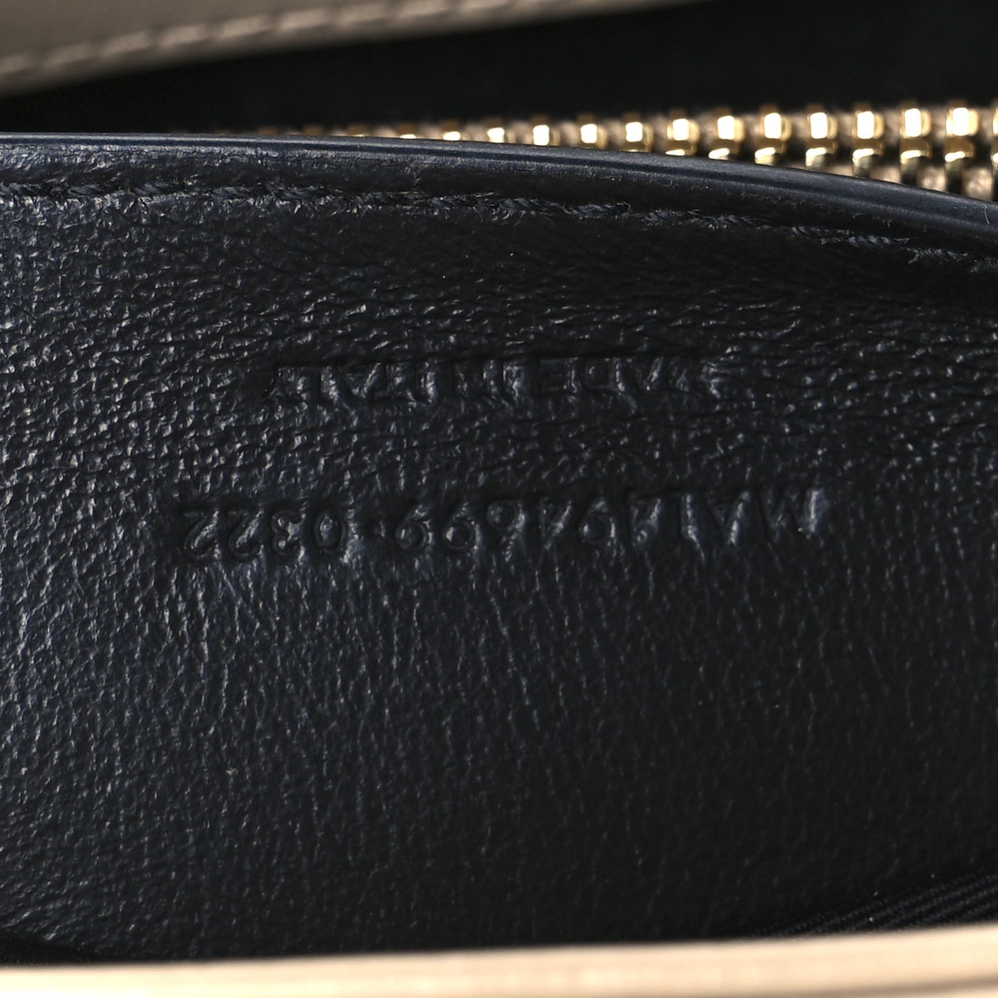 Calfskin Y Quilted Monogram Small Loulou Chain Satchel Dark Beige