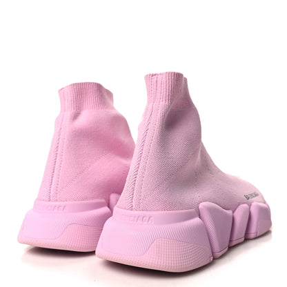 Balenciaga Technical 3D Recycled Knit Womens Speed 2.0 Sneakers 36 Monocolor 38 Light Pink 4 of 9