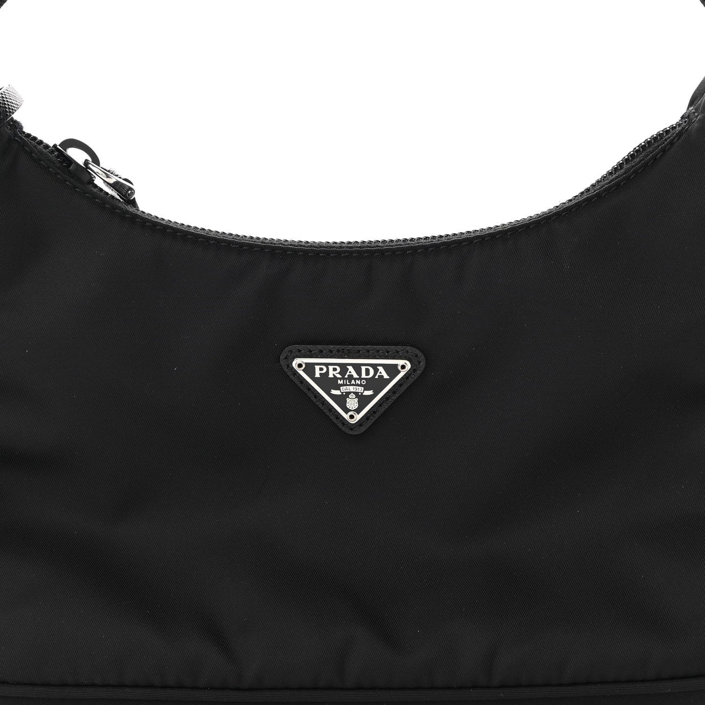 Tessuto Nylon Mini Re-Edition 2000 Bag Black