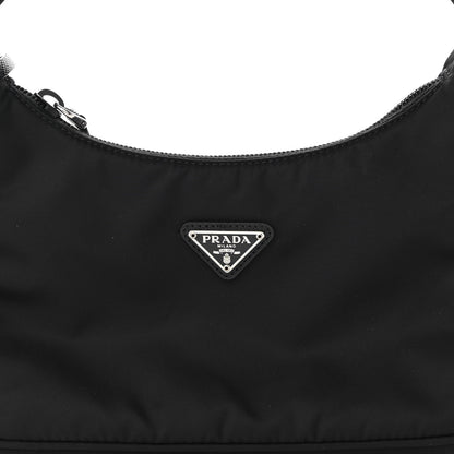 Prada Tessuto Nylon Mini Re-Edition 2000 Bag Black 7 of 8