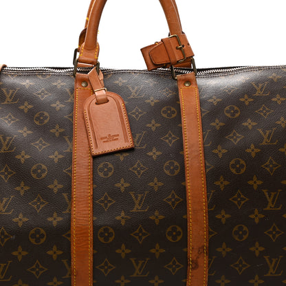 Louis Vuitton Monogram Keepall Bandouliere 55 17 of 23