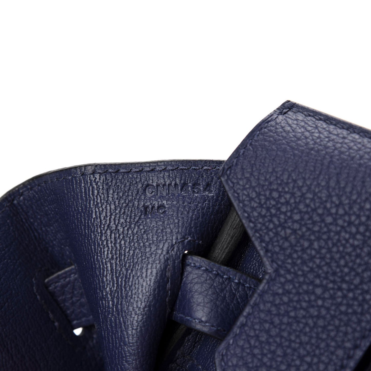 Togo Birkin 30 Bleu Encre