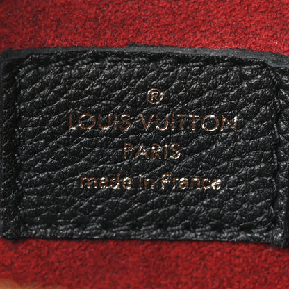 Louis Vuitton Empreinte Monogram Giant Speedy Bandouliere 25 Black Beige 6 of 9