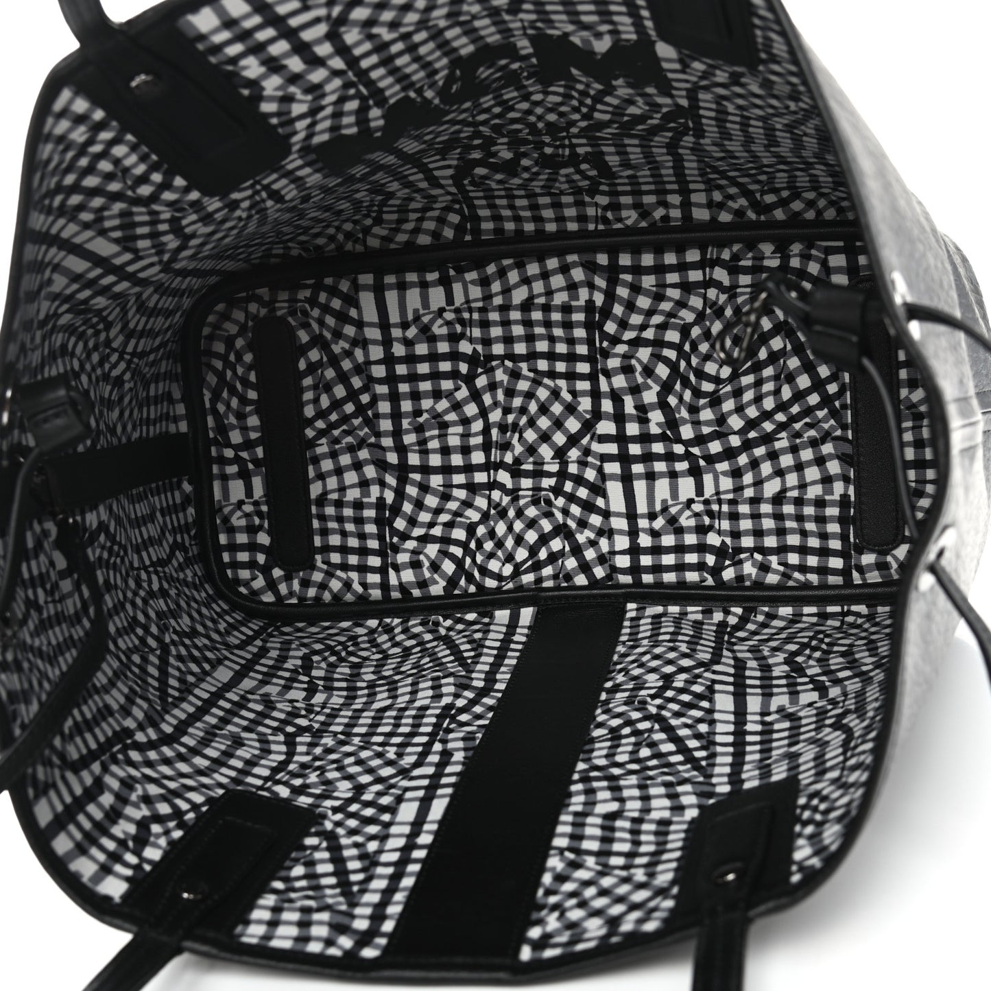 Visetos Medium Liz Reversible Shopper Tote Black