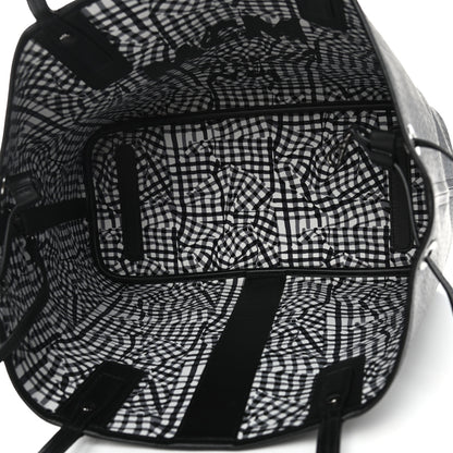 MCM Visetos Medium Liz Reversible Shopper Tote Black 6 of 14