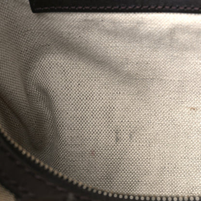 Gucci Monogram Vintage Web Medium Boston Dark Brown 14 of 14