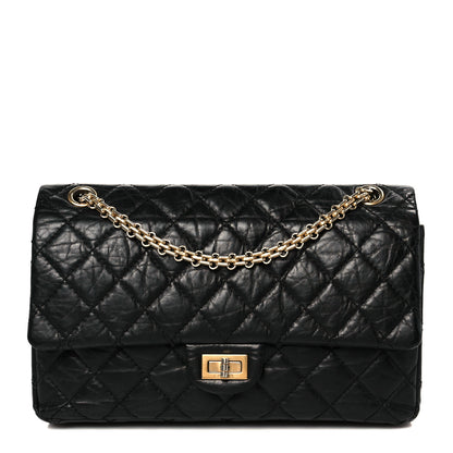 Chanel Aged Calfskin Quilted 2.55 Reissue 226 Flap Black 1 of 10