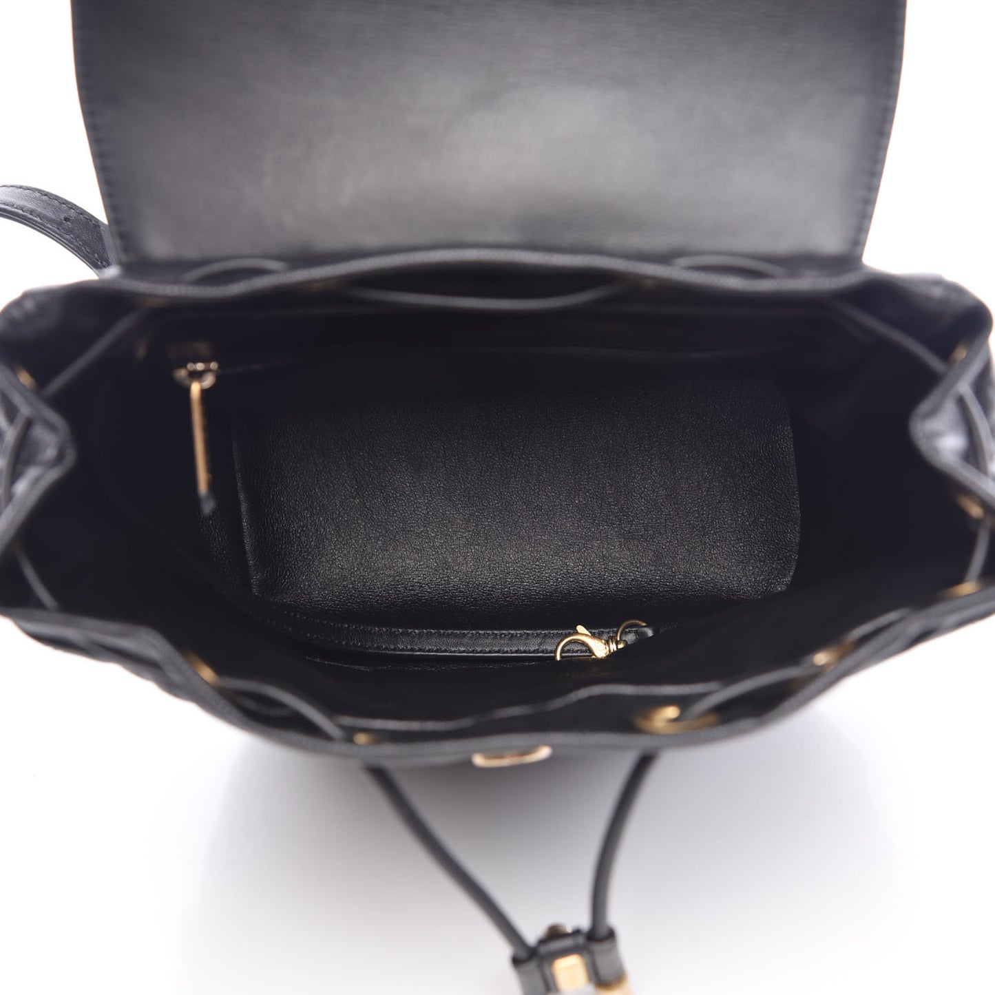 Caviar Quilted Filigree Backpack Black