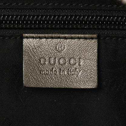 Gucci Imprime Monogram Medium Zippered Shopping Tote Pewter 5 of 10
