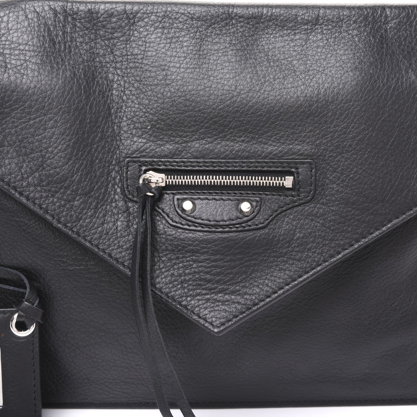 Veau Papier Sight Clutch Black